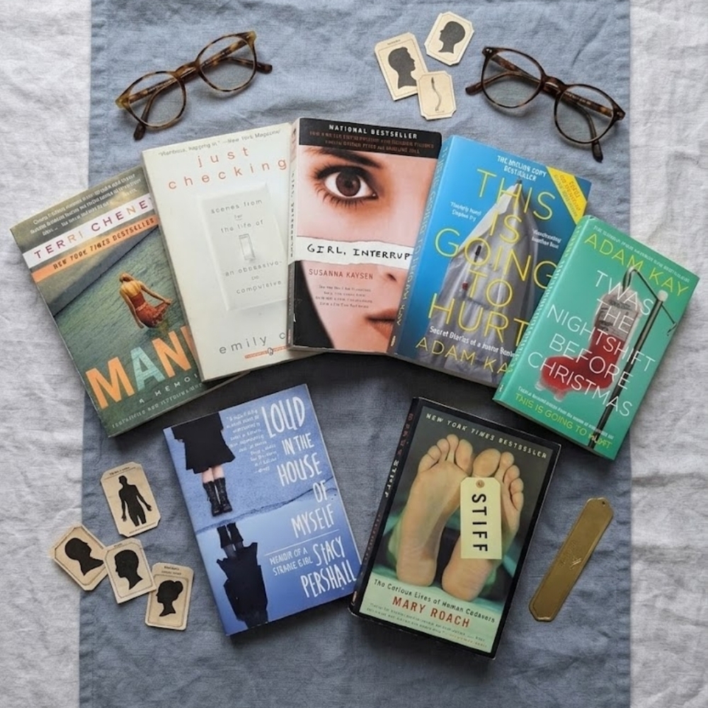 📚 Ultimate "Sad Girl Starter Pack" Book Club Bundle 7 Memoirs | Unhinged Woman
